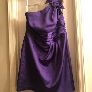 David’s bridal bridesmaid dress.